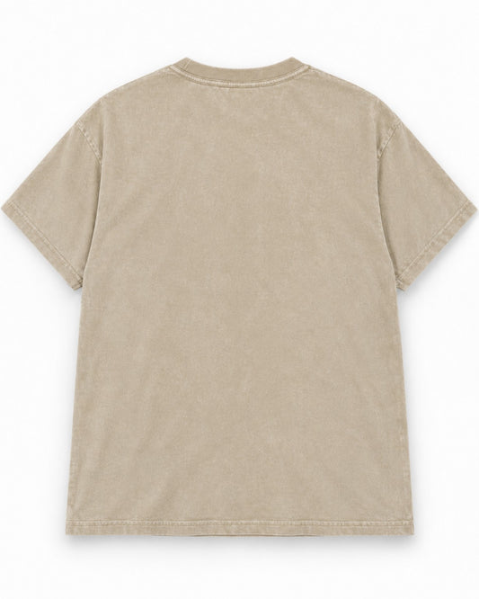 Feed Me And Tell Me I’m Pretty Tee – Washed Sand