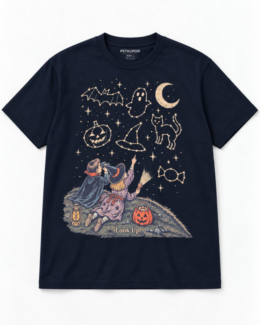 Look Up Tee – Midnight Navy