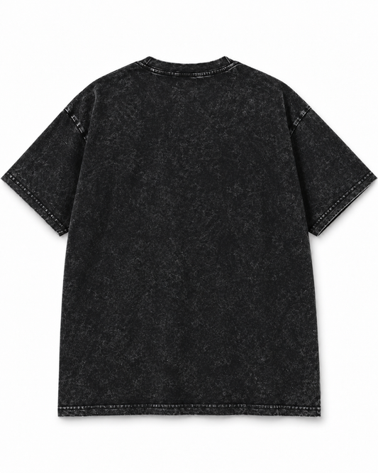 Boo Brew Diner Tee - Washed Black